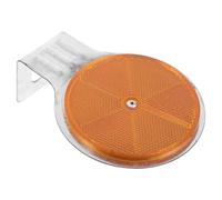 VILLFUL Marker Riflettente Rotondo Sicurezza per Strade e Facile Installazione con Predrillato Versatile per e Avvisi