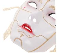 VILLFUL Maschera Completa Steampunk Dipinta Mano Per Copre Intero Per Feste Halloween e Giochi Ruolo
