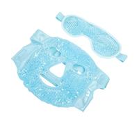 VILLFUL Maschera Gel Riutilizzabile Blu per Donna Trattamento Freddo Idratante e Contorno Occhi Contro Occhiaie e Gonfiore