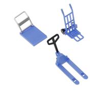 VILLFUL Mini Carrello Elevatore Ornamento Casa Set Accessori Micro Piattaforma Modellini Attrezzi Miniatura Decorazione Layout Carrello in Miniatura