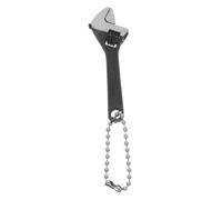 VILLFUL Mini Chiave Regolabile in Acciaio Nero Elettroforesi Chiave Piccola Compatta per Precisione Portatile e Resistente per Riparazioni di Casa e Viaggio