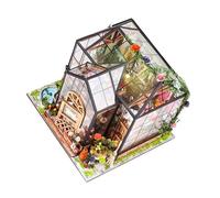 VILLFUL Modello Di Assemblaggio Della Stanza Dei Fiori 3D Kit Puzzle Fai Da Te Per Casa Delle Bambole Modello Di Costruzione Della Casa Dei Fiori Fai Da Te Puzzle