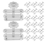 VILLFUL Morsetto per Tubi Regolabile a Molla 20 Pezzi Fascetta di Controllo per Tubi Acqua e Compressore Valvola a Pizzico per Uso Laboratoristico e Domestico