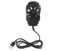 VILLFUL Multi-function Phone Cooler Supporto Di Raffreddamento Per Smartphone Radiatore Silenzioso Con Ventola Per Gaming e Streaming