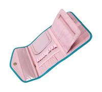 VILLFUL Organizer per Uncinetti in Resistente con Tasche Multiple Borsa Accessori da Cucito Compatta e Leggera Custodia Portatile per Strumenti da Lavoro Maglia Facile Accesso e Protezione