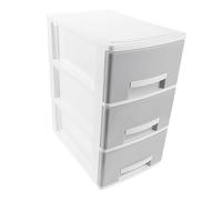 VILLFUL Organizzatore Di Plastica Per Piccoli Cassetti Da Scrivania Cassetti Armadietto Per Ufficio Design A Tre Strati Per Facile Organizzazione Dello Spazio