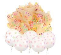 VILLFUL Palloncini in Lattice con Fluorescenti per Decorazioni Compleanni e Cerimonie Effetto Glow in The Dark per Interni Ed Esterni