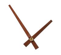 VILLFUL Parti di Orologio Fai da Te Puntatore in Legno Mute Movimento dell'Orologio da Parete 12 Pollici in Legno Brasiliano Accessorio per Riparazione e Decorazione Fai da Te