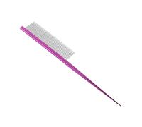 VILLFUL Pettine per Toelettatura Animali Acciaio Resistente Pettine Punta per e Cani Noduli e Rimozione Sciolto Design Ergonomico per Prolungato