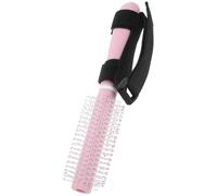 VILLFUL Pettine Rotondo per Anziani Design Facile da Maneggiare in Plastica e Setole in Nylon per Uso Quotidiano e Acconciatura Semplice e Pratica