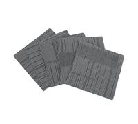 VILLFUL Piastrelle per Moquette Autoadesive Ignifughe 30X30 CM Spesse 6 MM Set da 6 Quadrati per Pavimenti Interni Resistenti Isolamento Acustico per Ufficio e Soggiorno Facile