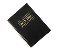 VILLFUL Planner Mensile con Rilegatura Spirale Resistente Notebook per Appunti e Programmazione Accademica Agenda Portatile per Pianificazione Obiettivi e Gestione Appuntamenti