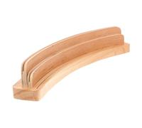 VILLFUL Porta carte da gioco - 35 - 5 cm in legno curvo riutilizzabile gioco da poker accessorio ideale per adulti e anziani Set con porta carte Romme libere