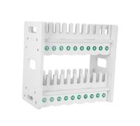 VILLFUL Porta Cellulare da Tavolo con Scomparti Numerati Supporto Multi-dispositivo per Smartphone Organizer Stabile per Classe e Esposizione Retail