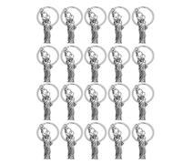 VILLFUL Portachiavi per il Giorno dell'Indipendenza da 20 pezzi, souvenir della Statua della Libertà americana, regali per la festa del Giorno Libertà, accessori in metallo Statua