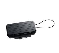VILLFUL Portaoggetti Portatile con Lucchetto a Combinazione e Cavo in Acciaio Rimovibile Resistente all'Acqua e da Furti per Viaggi Palestra e Spiaggia Piccola Scatola per Denaro e Oggetti