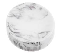 VILLFUL Portasapone in Resina Stile Nordico con Motivo Marmo Porta Sapone da Bagno con Base Stabile Antiscivolo per Doccia Cucina e Bagno Contenitore Sapone Drenante Bianco