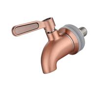 VILLFUL Rubinetto a Secchio in Acciaio Inox 304 da 16mm, Rubinetto per Barile Domestico Antiperdita in Acciaio Inossidabile, Accessorio per Dispenser Bevande per Casa, Bar e Ristoranti,