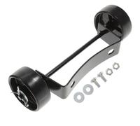 VILLFUL Ruote per Riscaldatore Esterno da Patio Kit Sostitutivo con Montaggio Facile Ruote Piroettanti in Ferro per Spostare Ombrellone Gas