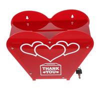 VILLFUL Scatola per Donazioni e Suggerimenti con in Multifunzione per Fondi e Voti Contenitore Desktop Sicuro e Resistente per Uffici Scuole e Spazi Pubblici Dimensioni