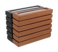 VILLFUL Scatola Regalo Soluzione Versatile e Resistente in Carta Finestra Trasparente per Penne Confezione 12 Pezzi per Compleanno e Souvenir