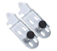 VILLFUL Set 2 Pezzi Cerniera Perno Porta Frigorifero in Acciaio Inox, Cerniera Inferiore Silenziosa per Riparazione Porte Congelatore, Compatibile per Sostituzione Fai da Te in