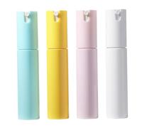 VILLFUL Set 4 Pezzi Bottiglie Spray Ricaricabili da Viaggio 30ml in Pp Nebulizzatore Fine, Resistenti e Maneggevoli per Profumo e Cosmetici
