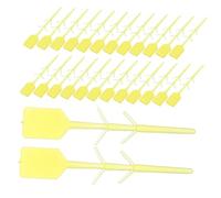 VILLFUL Sigilli Giallo Pezzi in Plastico 2000 per Estintori di Sicurezza Chiusura a Piombo Accessori di Sicurezza Essenziali Progettati per Attrezzature Antincendio