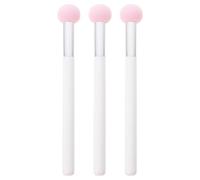 VILLFUL Spugne per Trucco Morbide e Confortevoli 3pezzi Bianco in Spugna Non-latex con Testa a Funghi per Fondotinto e Correttore per Donne