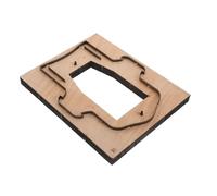 VILLFUL Stampo per Lavorazione del Legno Utensile per Fustellatura Fustella per Custodia di Carte Fustella per Lavorazione della Pelle Stampo per Portafoglio di Carte