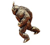 VILLFUL Statua Gorilla in Artigianale Scultura Animale Da Scrivania Decorazione Vintage in Statuina Da Piccolo Oggetto