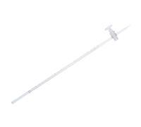 VILLFUL Strumento da Laboratorio in Vetro da 10ml, Buretta Chimica Resistente al Calore, Facile da Usare per Analisi Precise e Strumenti Laboratorio per Studenti