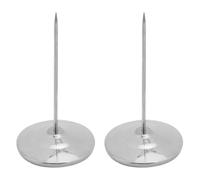 VILLFUL Supporto Porta Menu e Porta Scontrini in Acciaio Inossidabile 2 Pezzi Base Antiscivolo per Ristoranti e Bar