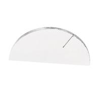 VILLFUL Supporto Semicircolare per Cottura Ceramica in Porcellana Resistente al Calore Pannello Isolante per Laboratorio Arte in Argilla e Gioielli Accessorio Versatile per Fornaci