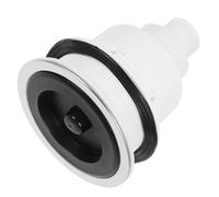 VILLFUL Tappo Scarico Lavabo Ceramica con Filtro Capelli per Letto Shampoo Parrucchiere Accessorio per Salone Installazione Facile e Drenaggio Efficiente