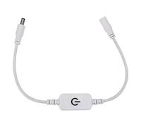 VILLFUL Touch Dimmer LED per Striscia Luminosa con Rilevatore Controllo Luminosità Interruttore Off Compatibile con Lampade LED Fino Modulo Regolatore Luce Duraturo e Facile da Installare