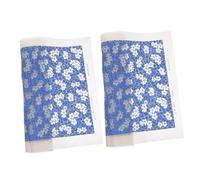 VILLFUL Trasferimento sotto Smalto per Ceramica Floreale Blu Decalcomanie in Ceramica Ad Alta Temperatura Carta per Gres Porcellanato E Argilla