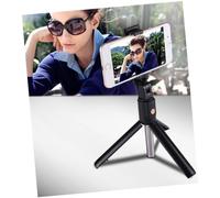 VILLFUL Treppiede Per Smartphone Monopiede Inossidabile e Supporto Leggero e Stabile Con Testa Swivel Gradi Adatto Per Selfie e Fotografia Portatile Nero