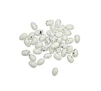 VILLFUL Uova per Piccione Viaggiatore 100 Pezzi Uova Decorative in Foam 3X2Cm per Decorazioni e
