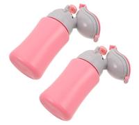 VILLFUL Vasino Portatile per Bambina a Forma di Elefante in Pp, 2 Pezzi, Comodo per Viaggi e Avventure All'aperto, Versatile e Facile da Usare per Emergenze