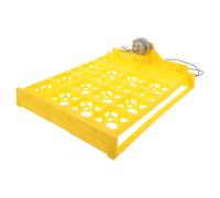 VILLFUL Vassoio per Incubatrice Uova Automatica in Plastico Giallo 16 Pezzi per Migliorare Efficienza Incubazione Uso Domestico e Laboratorio