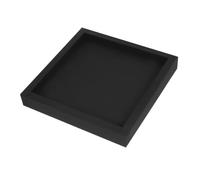 VILLFUL Vassoio Raccolta Quadrato per Fioriere Base Antiscivolo Plastica Resistente per Piante da e Supporto per Vaso Stabile e Durevole Come Sottovaso per Piante