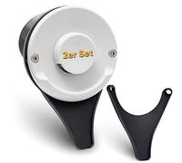 Villkin Scarico condensa (2 Pezzi) per Camper - Compatibile con Truma (interasse 96 mm) - per Copertura Camino Caravan