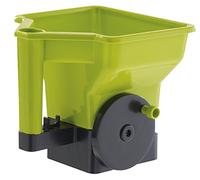 Vilmorin - Soletta per pratoni/fertilizzante a manovella, dosaggio preciso e pratico, 21 cm x 24 cm x 22,5 cm, capacità: 3 litri, verde e nero