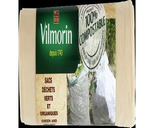 Vilmorin VH06066 Borsa Verde e rifiuti organici Farina Cereali 35 mm 110 L
