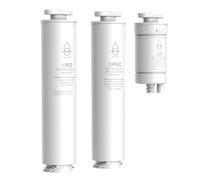 VILTARO® Filtro per impianto di osmosi 3 in 1 (RO, PAC, CF) | Filtro di ricambio per impianto ad osmosi inversa, membrana per osmosi inversa, filtro acqua potabile
