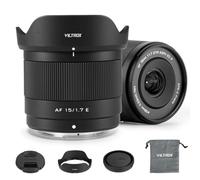 VILTROX 15mm F1.7 Air Obiettivo autofocus per Sony E Mount Lenses STM APS-C Grande apertura Obiettivi per Camera Lense compatibili con Sony A6100 A6300 A6400 A6500 A6600 NEX A7I A7R A7S A7SI A9