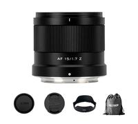 VILTROX 15mm F1.7 Air Z Obiettivo per Nikon Z-Mount, AF 15mm f/1.7 ultra grandangolare Autofocus APS-C Compatibile con fotocamere Nikon Z-Mount Z5 Z5II Z50 Z50II Z6 Z6II Z7 Z7II ZFC Z30 Z9 Z8 ZF