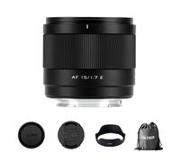 VILTROX 15mm F1.7 E Obiettivo per Sony E-Mount, AF 15mm f/1.7 Ultra Wide Angle Autofocus APS-C E Lens Compatibile con Sony A6300 A6400 A6500 A6600 ZV-E10 FX30 A6700 ZV-E10II a7 a7R A7R 7 A7 R A9 A1