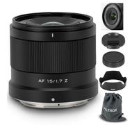 VILTROX 15mm F1.7 Z-Mount per Nikon, obiettivo autofocus APS-C ultragrandangolare per Nikon Z-Mount fotocamere Z5 Z50 Z50II Z6 Z6II Z7 Z7II ZFC Z30 Z9 Z8 ZF Z6III